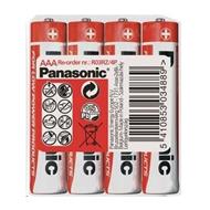 PANASONIC RED ZINC R03RZ/4P AAA 1,5V, 00163624