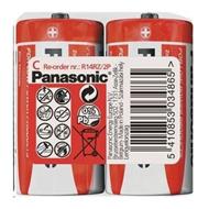 PANASONIC RED ZINC R14RZ/2P C 1,5V, 00123622
