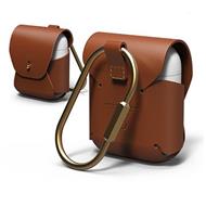 ELAGO AIRPODS LEATHER CASE - BROWN
