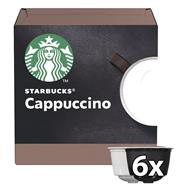 STARBUCKS CAPPUCCINO 120G 12CAP, 7613036989305