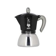BIALETTI MOKA INDUCTION ČIERNA 4 ŠÁLKY