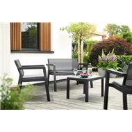 KETER EMILY PATIO SET SO SEDÁKMI