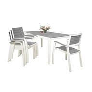 KETER HARMONY SET STÔL + 4 STOLIČKY