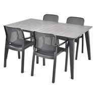 HECHT SAMANA SET GRAPHITE 4