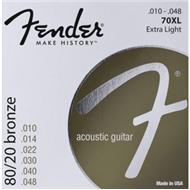 FENDER 073-0070-402 70XL AKUSTICKÁ GTR.010-.048