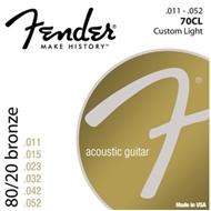 FENDER 073-0070-405 70CL AKUSTICKÁ GTR.011-.052