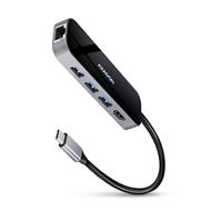 AXAGON HMC-6GL 3X USB-A, HDMI, RJ-45, USB 3.2 GEN 