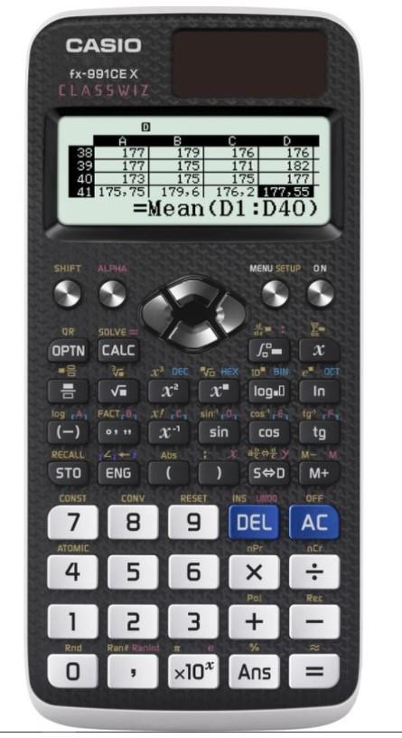 fx 991 ce x