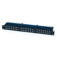OXNET 19" PATCH PANEL 48PORT, ECPSB48-FKR-CEC/BK