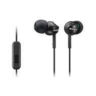 SONY MDR-EX110AP, ČIERNA
