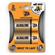 JCB SUPER ALKALICKÁ BATERIE LR20, BLISTR 2 KS
