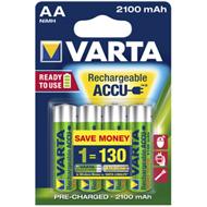 VARTA ACCU R2U AA/4 HR6 2100MAH BAT.