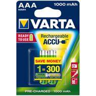 VARTA ACCU R2U AAA/2 1000MAH BAT.