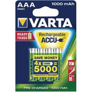 VARTA HR03 4S AAA NIMH 1000MAH