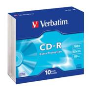VERBATIM CD-R 700MB, 52X, 10 KS, 43415