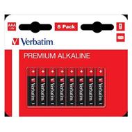 VERBATIM ALKALICKÉ AAA, 8 PACK , LR03, 49502