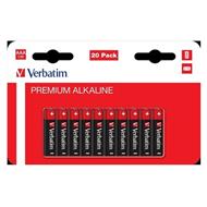 VERBATIM ALKALICKÁ AAA 20 PACK / LR03, 49876