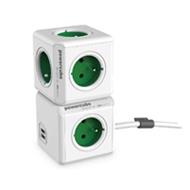 ALLOCACOC POWERCUBE EXTENDED USB GREEN