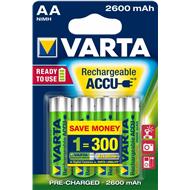 VARTA HR06 AA NABÍJATEĽNÉ 2600MAH 4KS