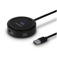 AXAGON HUE-P1A 4X USB3.2 GEN 1 ROUND HUB,