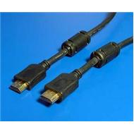 KÁBEL HDMI-HDMI 5M M/M, TIENENÝ, VERZIA 1.3 HIGH Q