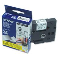 BROTHER - TZ-221, BÍLÁ / ČERNÁ