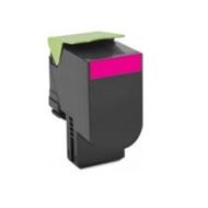 LEXMARK 802HM MAGENTA  TONER CARTRIDGE, 80C2HME