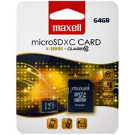 MAXELL MICROSDXC 64GB CLASS 10 + ADAPTER 854731