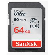 SANDISK SDXC 64GB ULTRA, SDSDUNR-064G-GN3IN