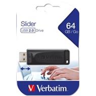 VERBATIM STORE N GO SLIDER 64GB 98698