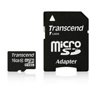TRANSCEND 16GB MICROSDHC CARD CLASS10