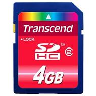 TRANSCEND 4GB SDHC, SD2.0 CLASS 4