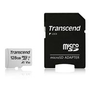 TRANSCEND 128GB MICROSDXC, TS128GUSD300S-A
