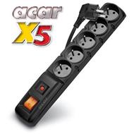 ACAR X5/5M 5X230V ČERNÝ
