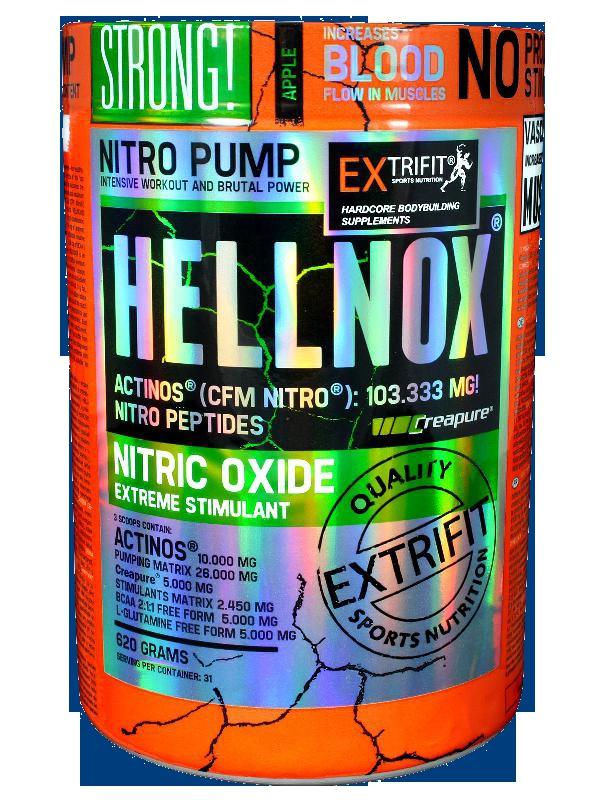 EXTRIFIT HELLNOX NO EXTREME STIMULANT 620G #1