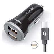 ALI 2XUSB,USB-C,ČERNÁ CHS0008, 8595181153628