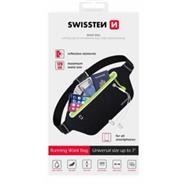 SWISSTEN POUZDRO LINE CASE KOLEM PASU ČERNÉ