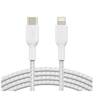 BELKIN USB-C TO LIGHTNING 2M - WHITE, CAA004BT2MWH