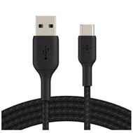 BELKIN KÁBEL USB-A TO USB-C 3M BLACK, CAB002BT3MBK
