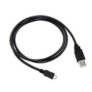 C-TECH USB 2.0/MICRO, 0,5M, ČIERNY, CB-USB2M-05B