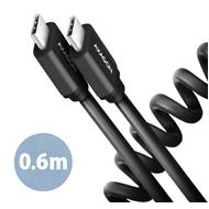 AXAGON USB-C  <-> USB-C, 0,6M, BUCM-CM10TB